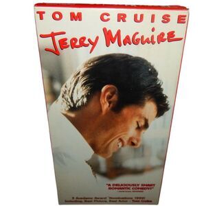 JERRY MAGUIRE Tom Cruise Cuba Gooding Jr. Renee Zellweger VHS in original case